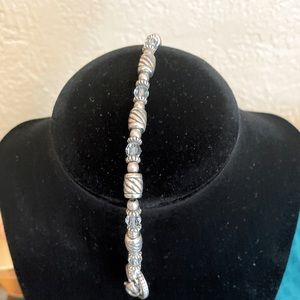 Silver & crystal Brighton bracelet